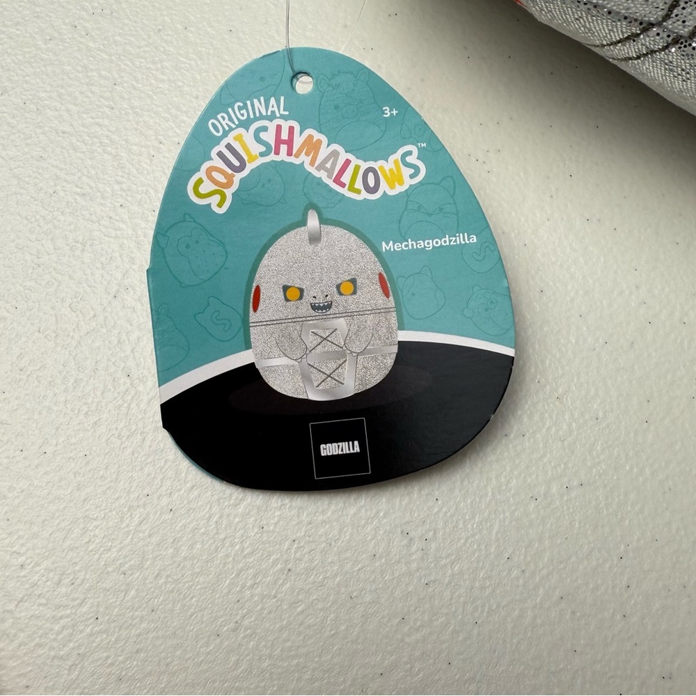 Godzilla Mechagodzilla Squishmallow Plush 8in - Picture 3 of 3